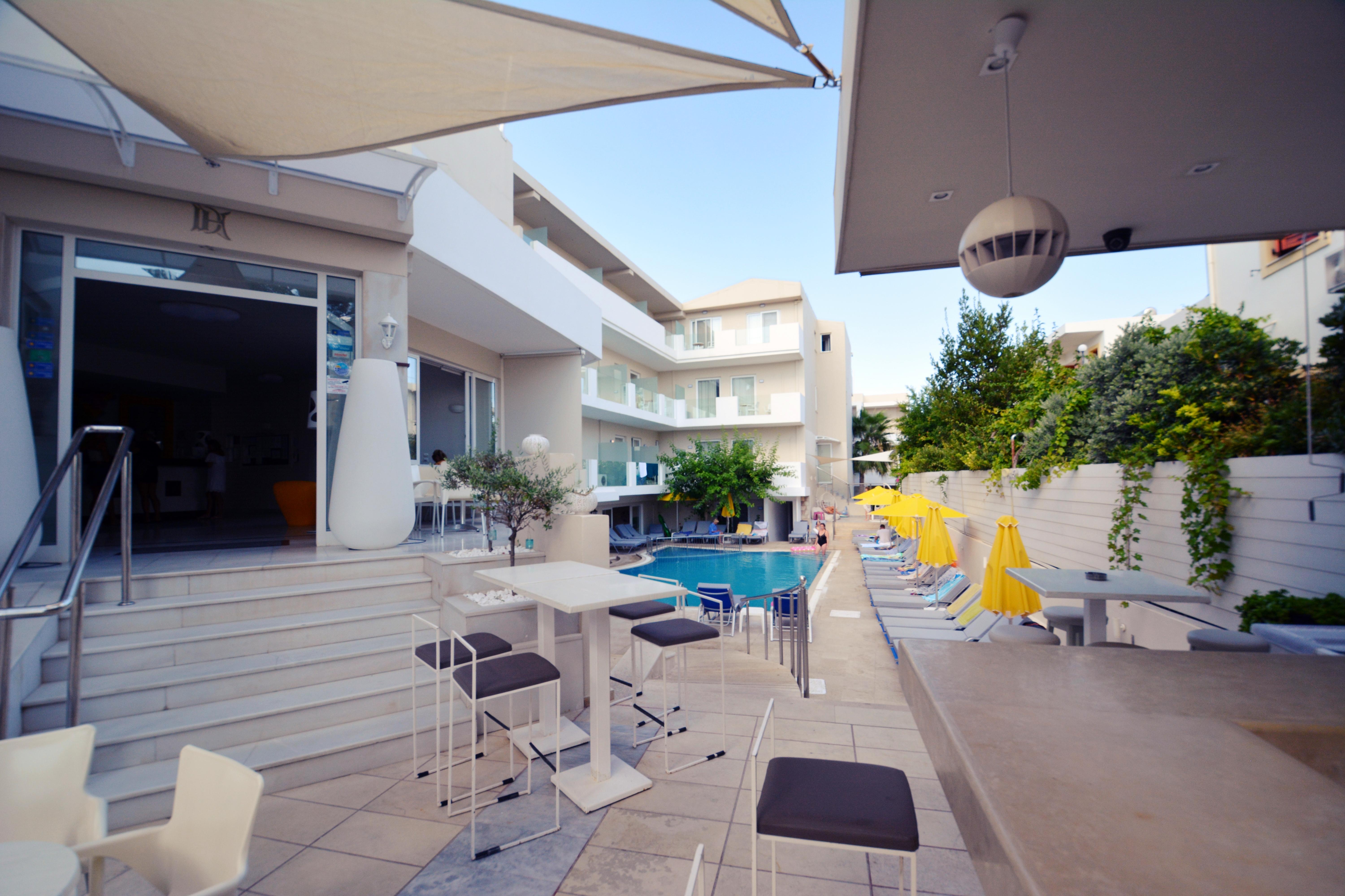 Dimitrios Beach Hotel Adults Friendly 14 Plus Rethymno  ภายนอก รูปภาพ