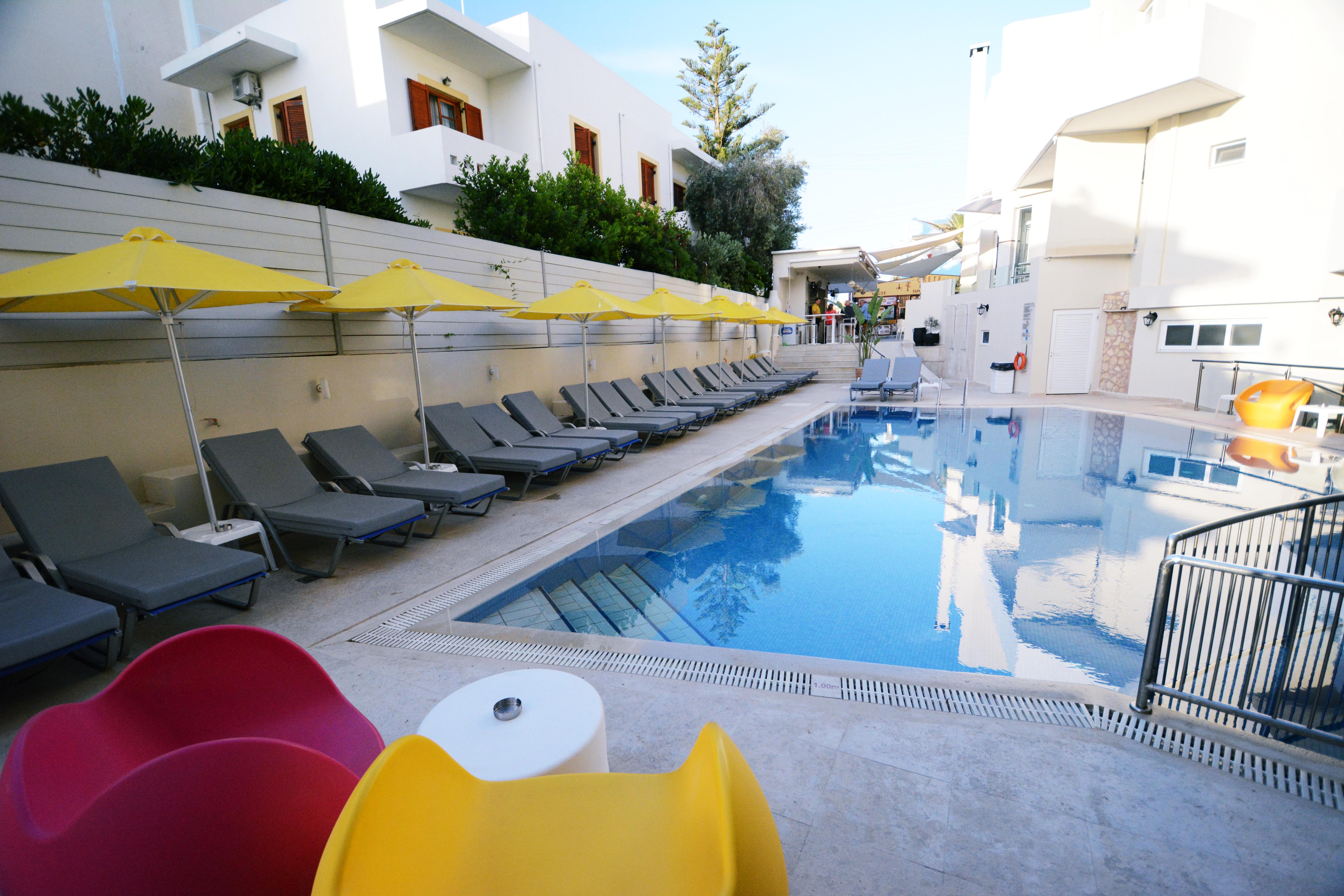 Dimitrios Beach Hotel Adults Friendly 14 Plus Rethymno  ภายนอก รูปภาพ
