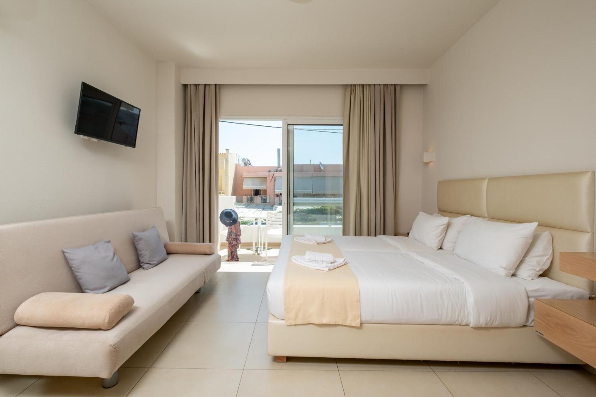 Dimitrios Beach Hotel Adults Friendly 14 Plus Rethymno  ภายนอก รูปภาพ