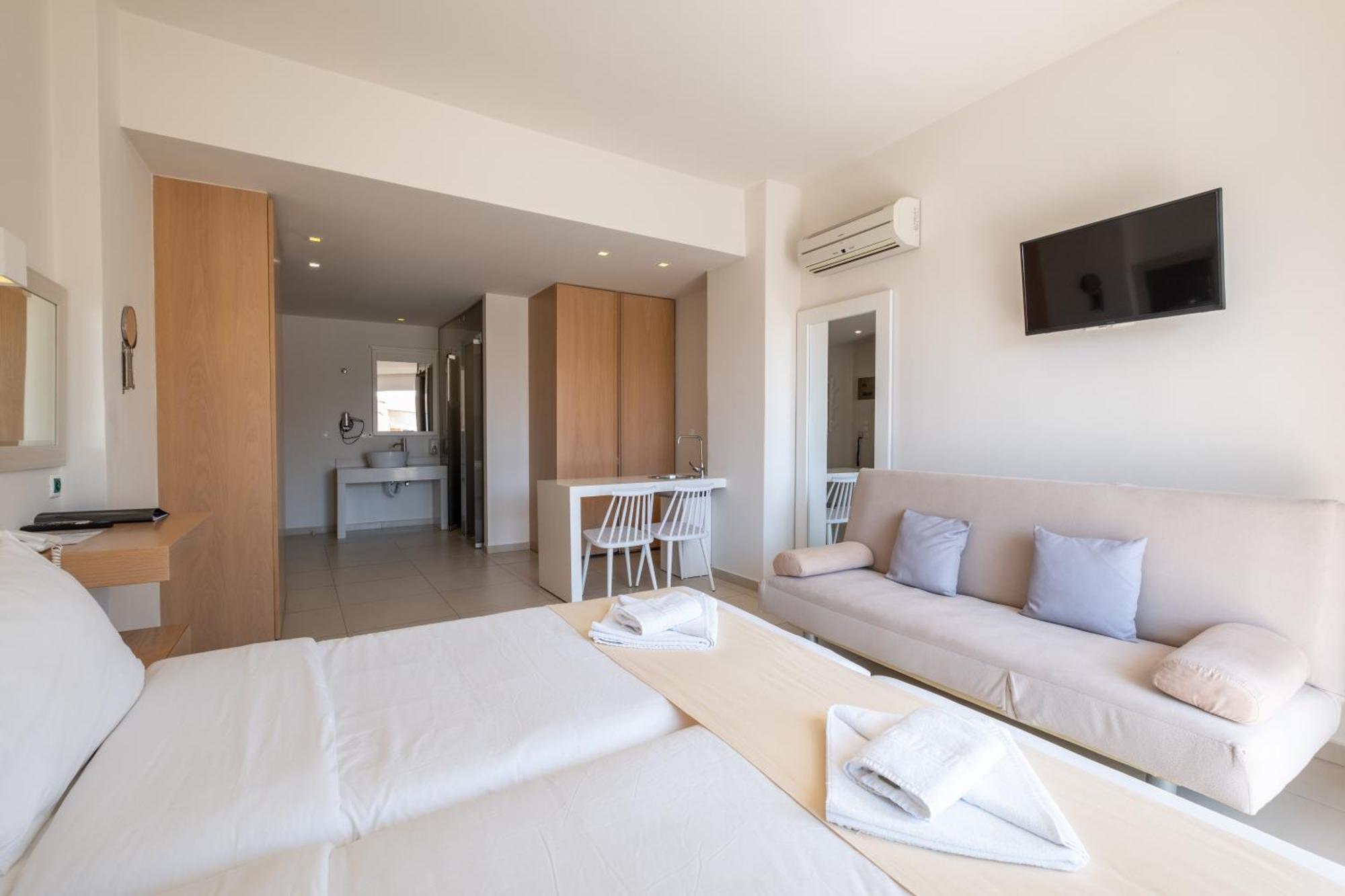 Dimitrios Beach Hotel Adults Friendly 14 Plus Rethymno  ภายนอก รูปภาพ