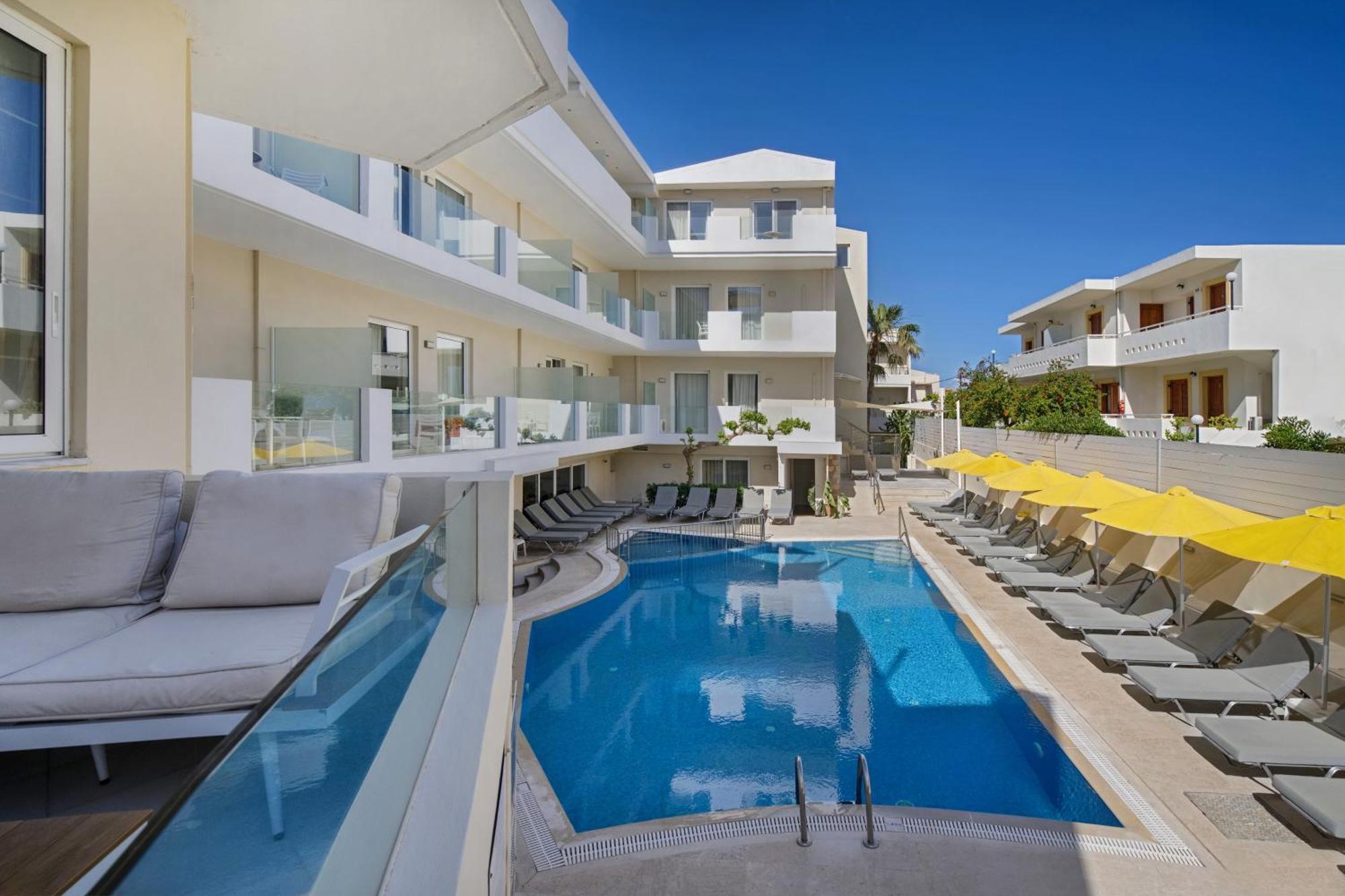 Dimitrios Beach Hotel Adults Friendly 14 Plus Rethymno  ภายนอก รูปภาพ