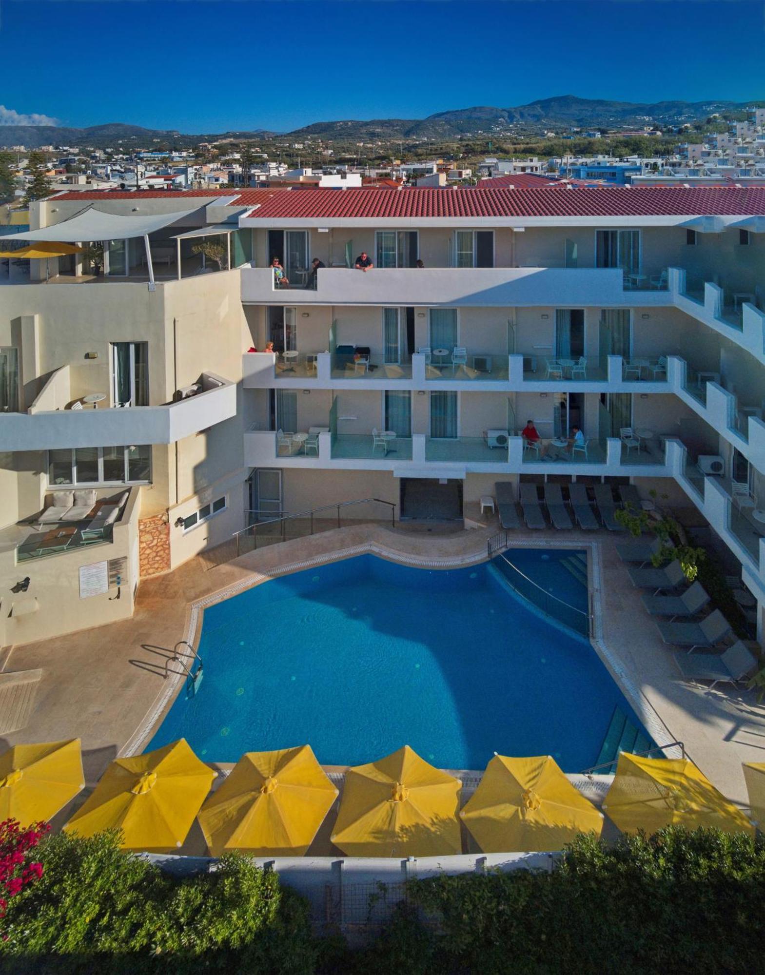 Dimitrios Beach Hotel Adults Friendly 14 Plus Rethymno  ภายนอก รูปภาพ