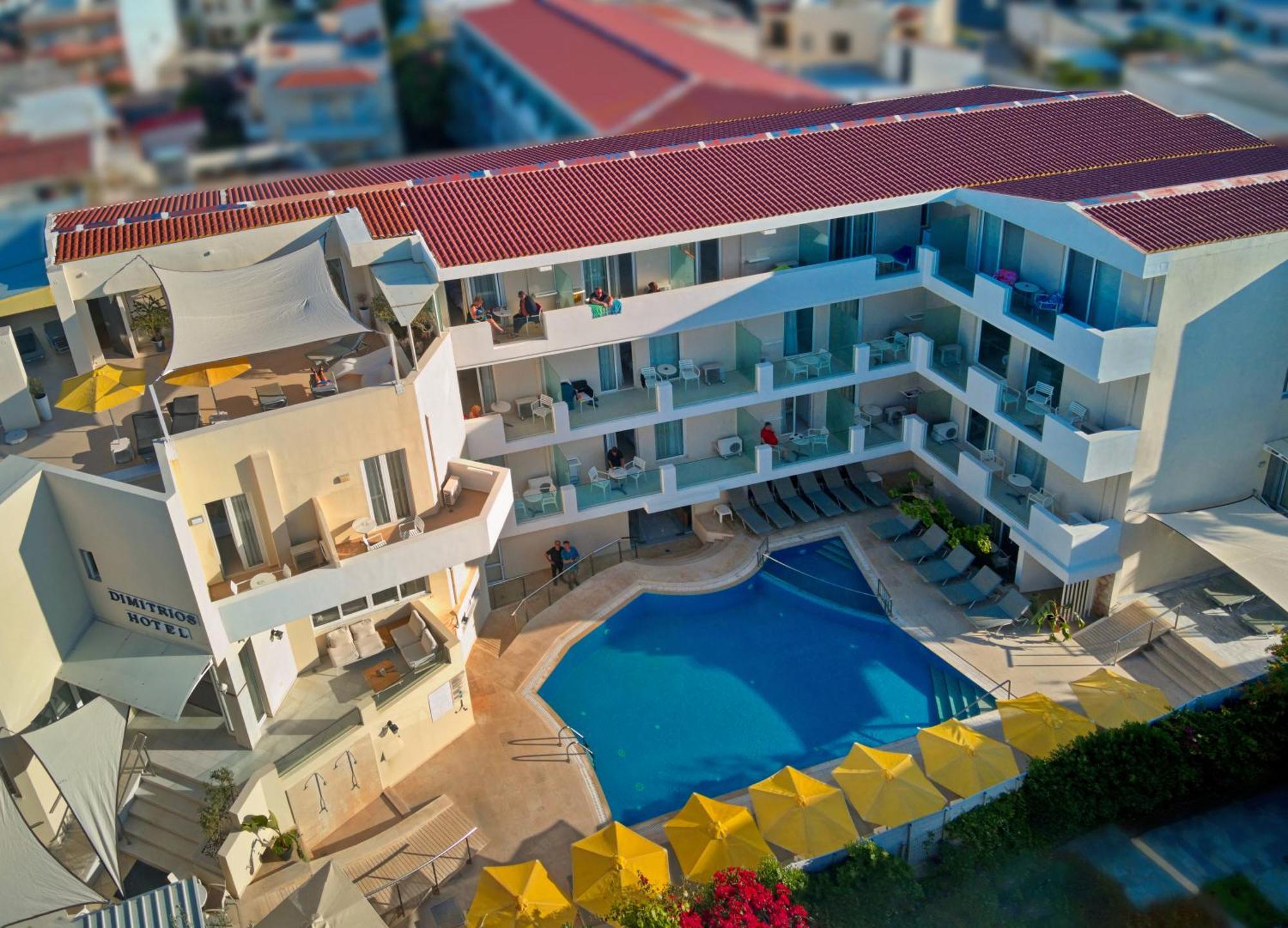 Dimitrios Beach Hotel Adults Friendly 14 Plus Rethymno  ภายนอก รูปภาพ