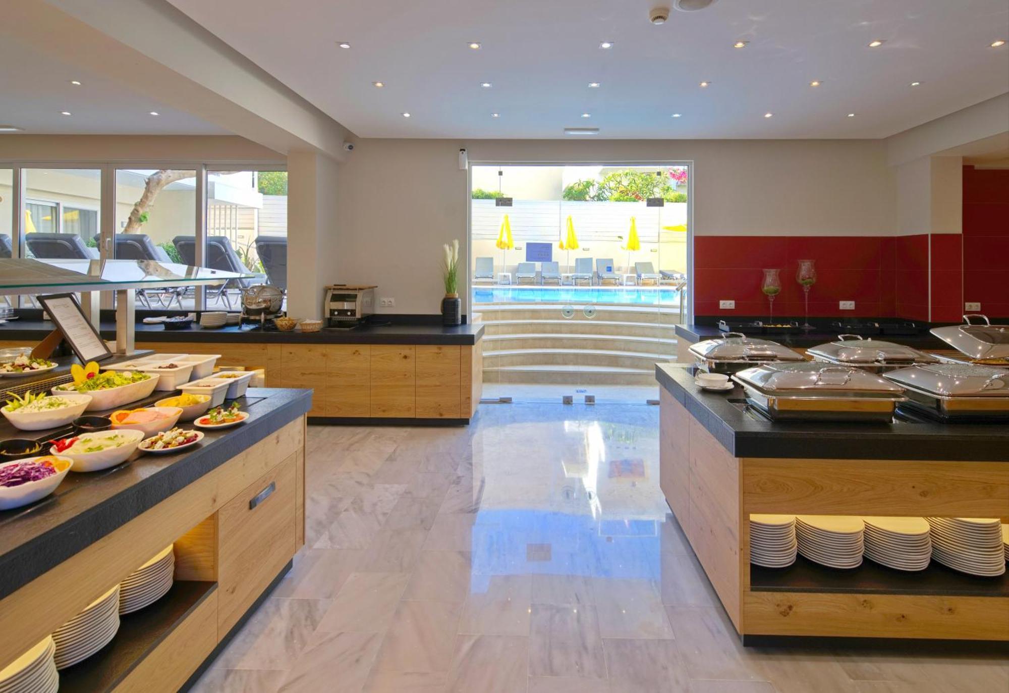 Dimitrios Beach Hotel Adults Friendly 14 Plus Rethymno  ภายนอก รูปภาพ