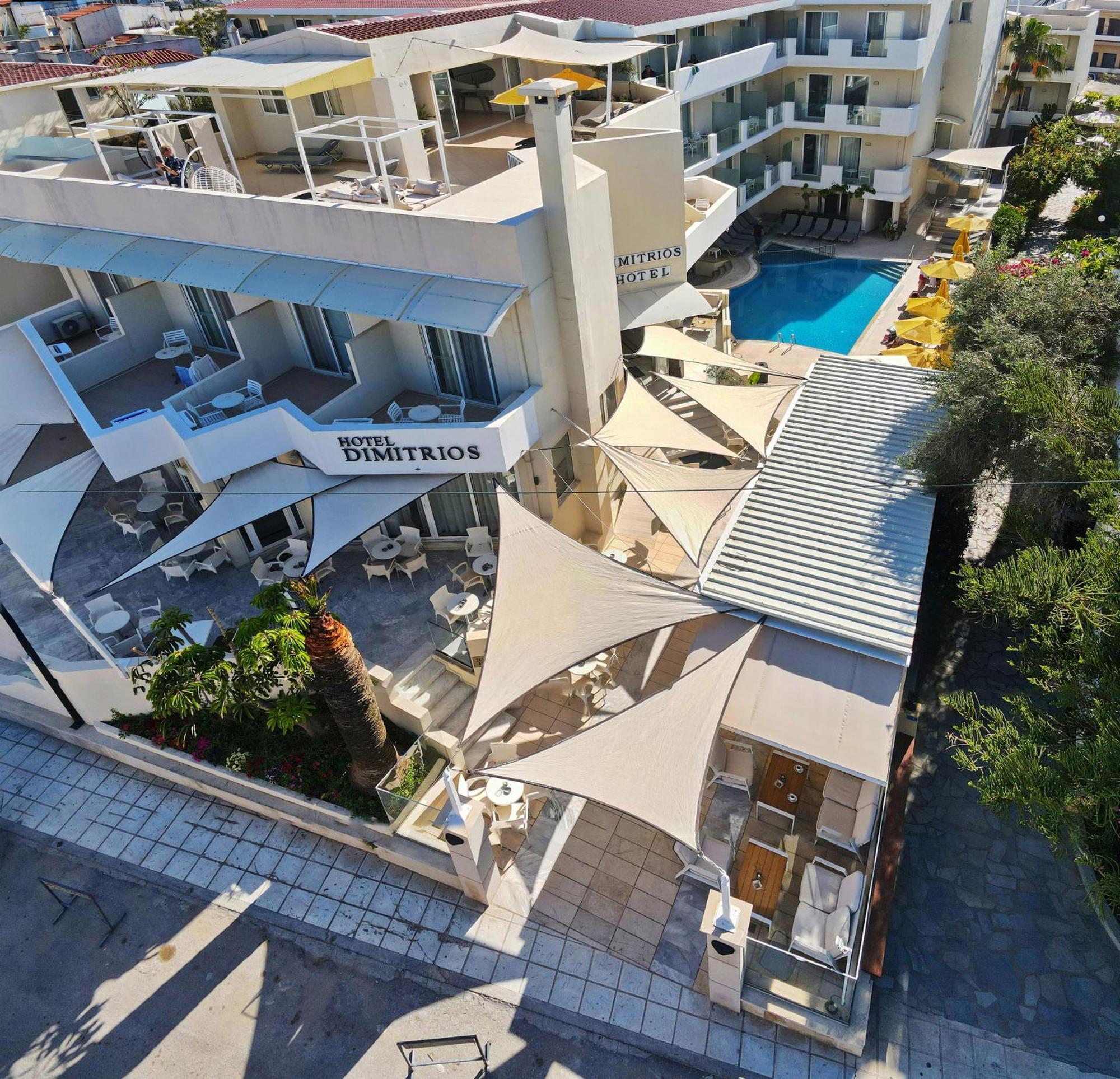 Dimitrios Beach Hotel Adults Friendly 14 Plus Rethymno  ภายนอก รูปภาพ
